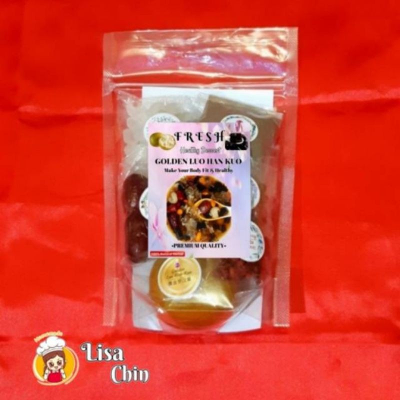 

TERMURAH‼ PAKET GOLDEN LUO HAN KUO/LO HAN KUO DESSERT/GOLDEN LO HAN KUO/FRESH LO HAN KUO