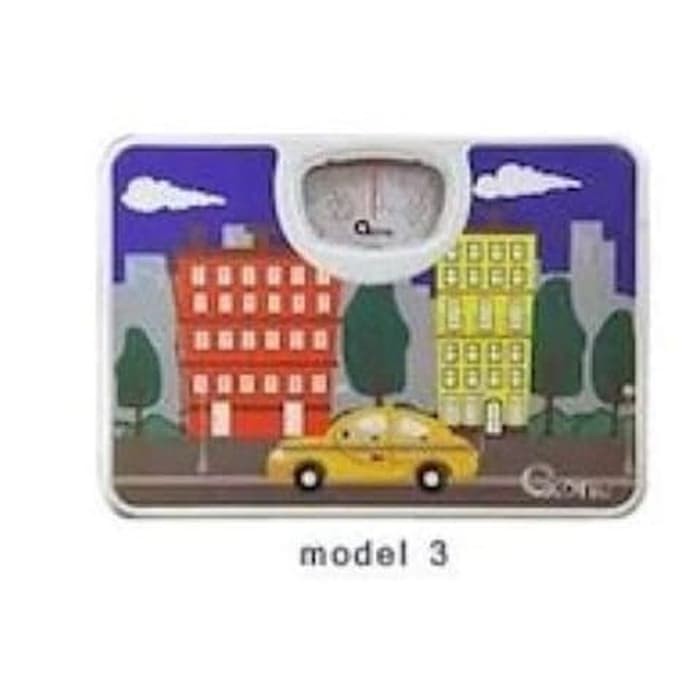 Oxone OX-917 Timbangan Badan Manual Pengukur Berat Timbang Lucu Motif Alat Ukur OX 917 Scale Bagus