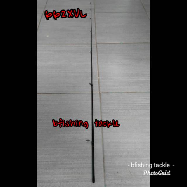 Top section spining UL 662XUL 1-4LB dan 682UL 2-6lb fuji guide