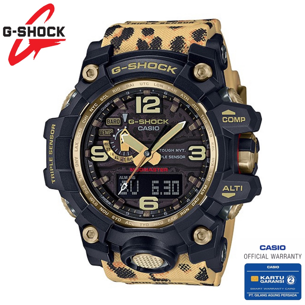 Jam Tangan Pria Casio G-Shock Original GWG-1000WLP-1ADR WILDLIFE PROMISING SERIES