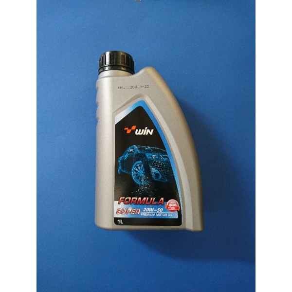 Oli Win Formula Super 1 Liter SAE 20W-50, API SG/CD (Mobil bensin dan Motor 4T) (Setara Mesran Super