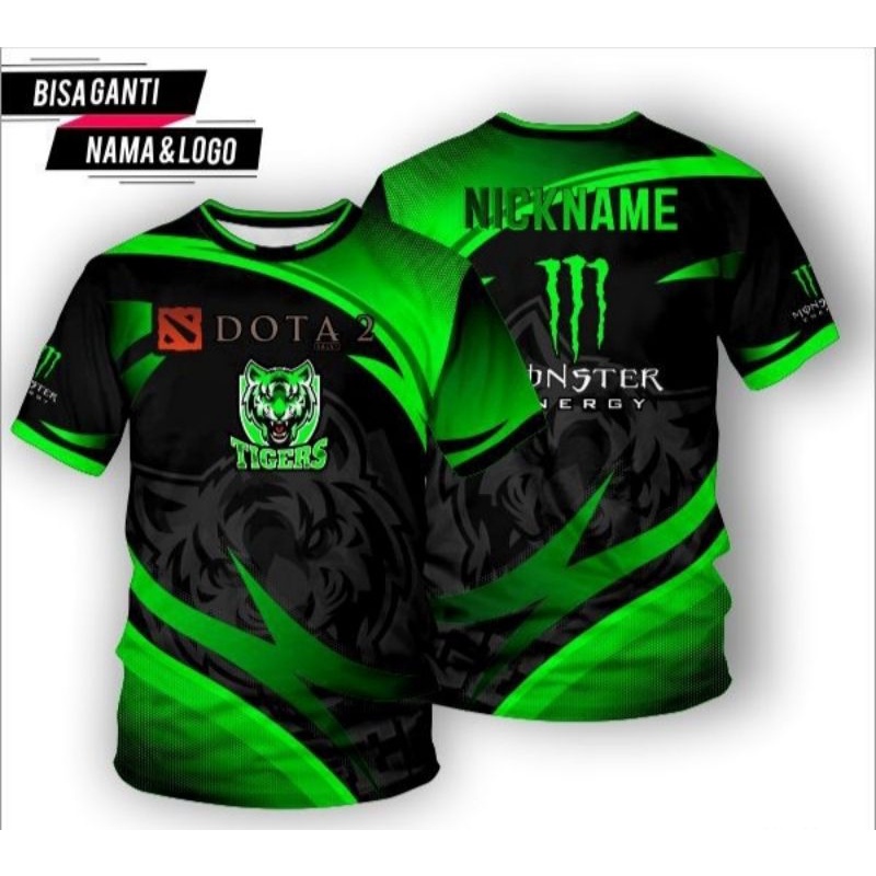 jersey game terbaru baju kaos game rrq evos onic freefire mlbb pubg aov COD