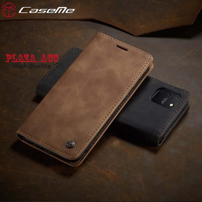 Elegant Case Samsung S10 Lite - Casing Samsung S10 Lite Case Leather Cover