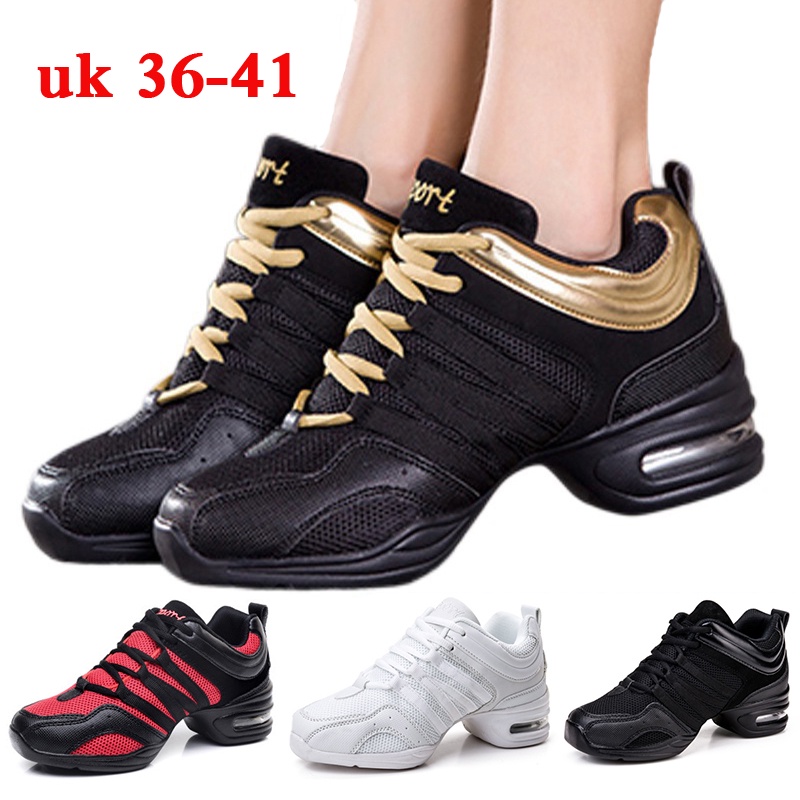 Sepatu dansa Wanita Sepatu Dansa Latin/Line Dance sepatu wanita uk 36~41 sepatu dance wanita sepatu baru Sepatu siswa yang anti selip