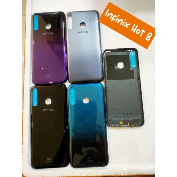 tutup belakang / backdoor infinix Hot 8