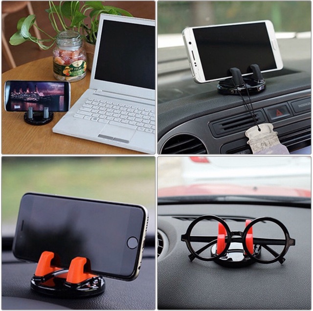 Holder Hp Mobil 360 derajat / Car Holder / Holder GPS / Holder Tatakan Smartphone &amp; Tablet Universal