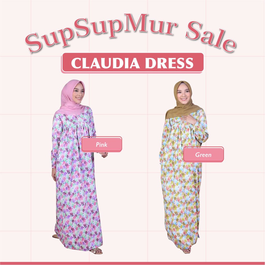 KHUSUS LIVE SALE CLAUDIA DRESS