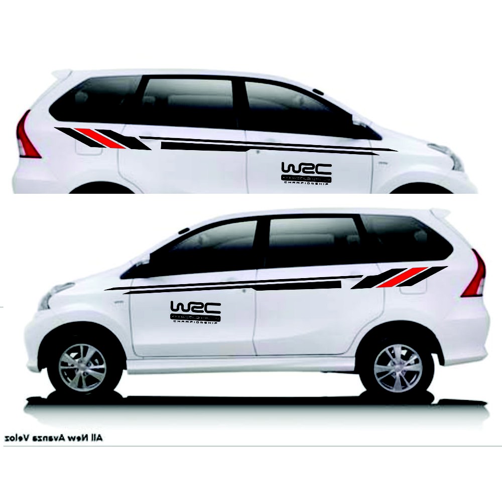 Stiker Mobil Cutting Sticker Mobil Avanza Brio Mobilio Calya Agya