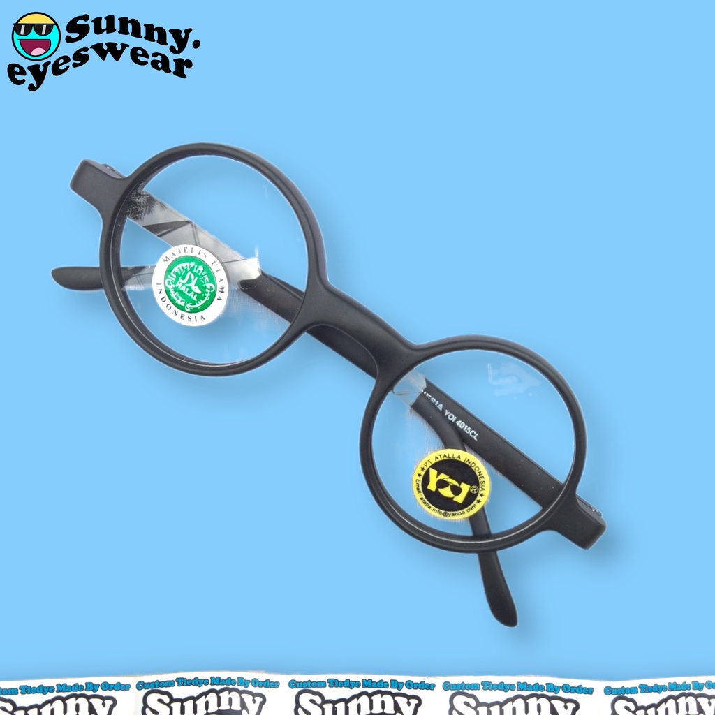 [BAYAR DITEMPAT] Kacamata Bulat Pria Wanita Kacamata Hitam Boboho John Lennon