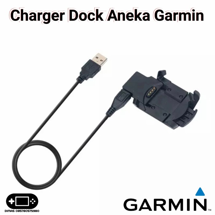 Charger DOCK Garmin Descent MK1 Charging USB Cable Fenix 3 - Model Dock