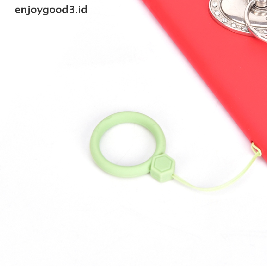 (Rready Stock) Tali Lanyard Handphone Universal Bahan Silikon Anti Hilang (ID)