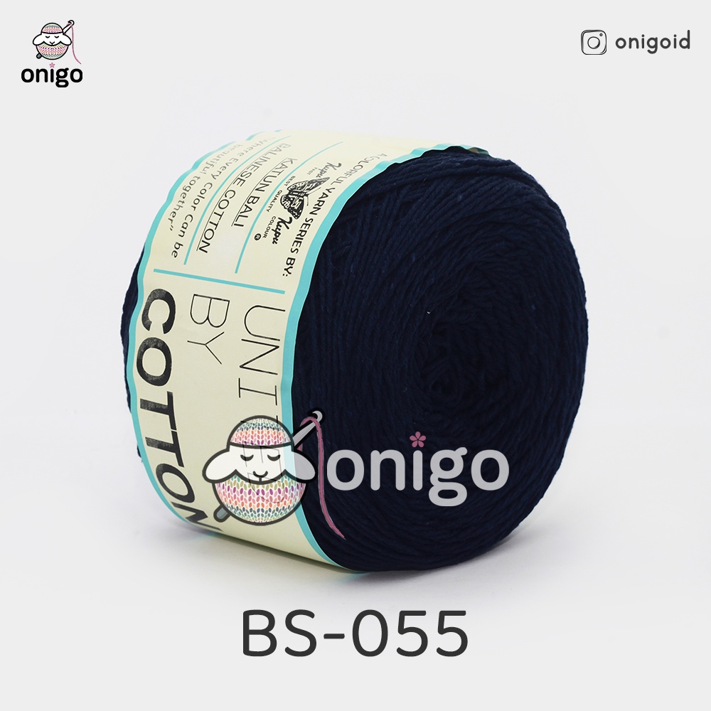 Benang Rajut Katun Bali Small Ply United 100 gram Benang Katun Bali BS 055