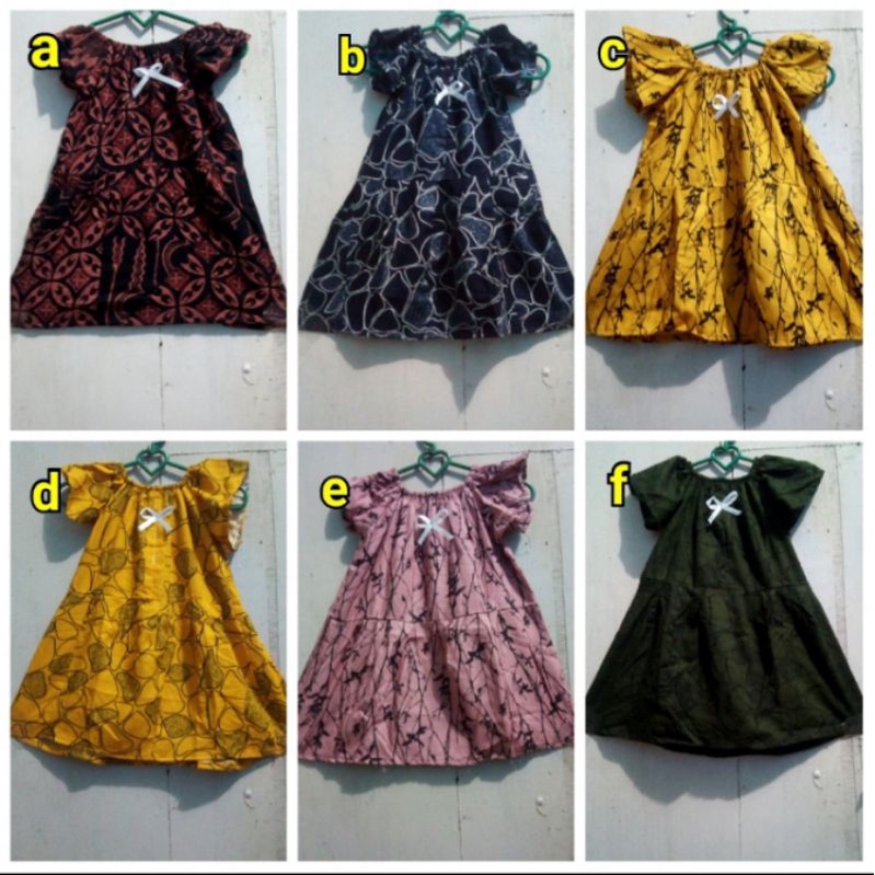 Daster baby batik daster bayi batik daster bayi daster anak daster anak 1 tahun