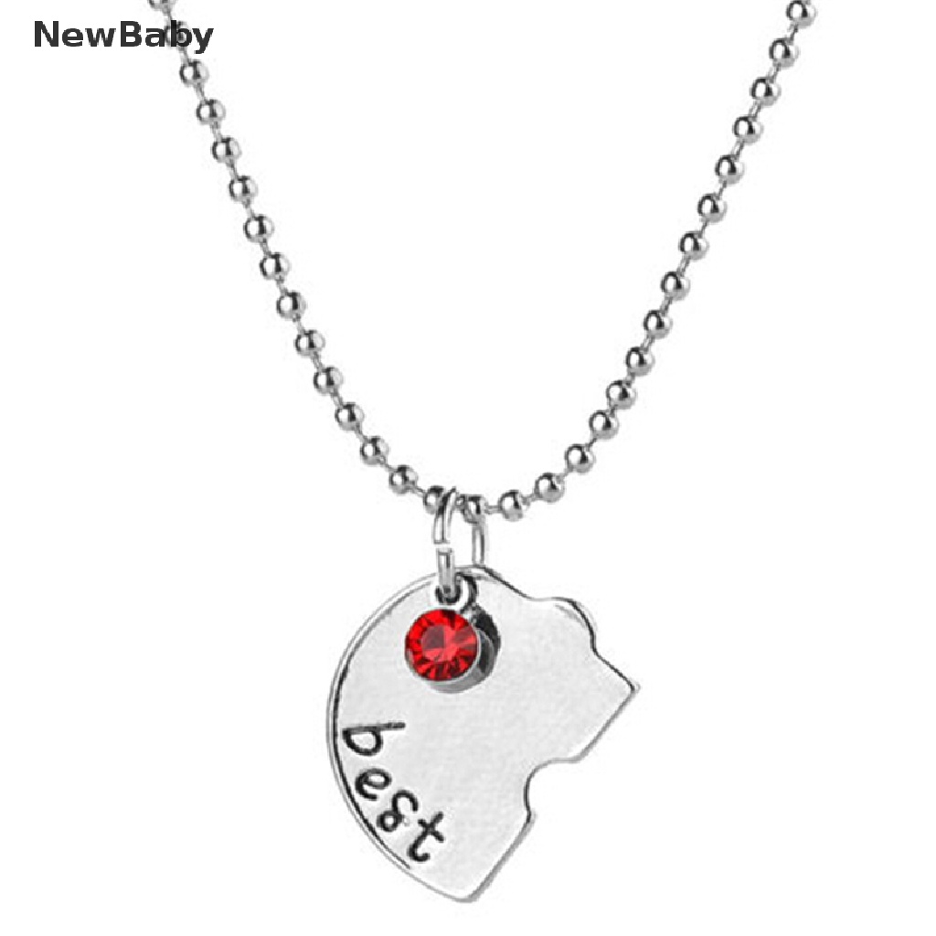 Kalung Rantai Persahabatan Liontin Puzzle Hati Motif Best Friends Forever And Ever Untuk Wanita