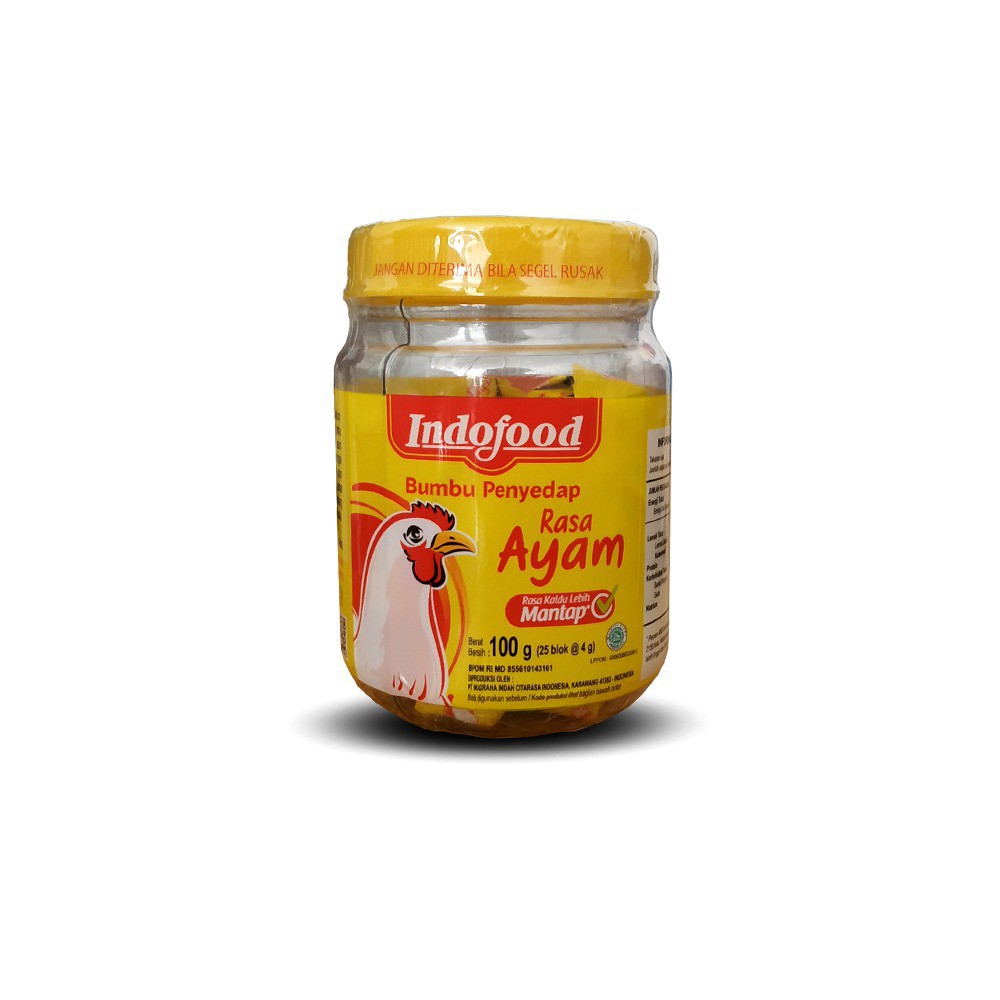 

Indofood Bumbu Penyedap Rasa Ayam Cube 100 gr