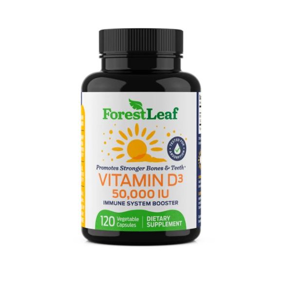 Vitamin D D3 50.000 IU 50000 IU ForestLeaf