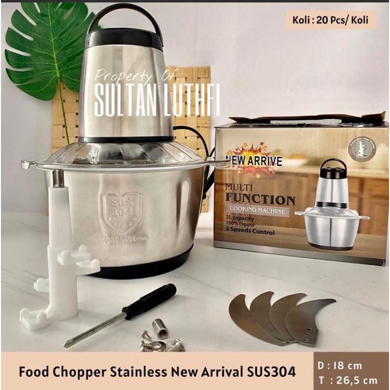 Chopper daging stainless