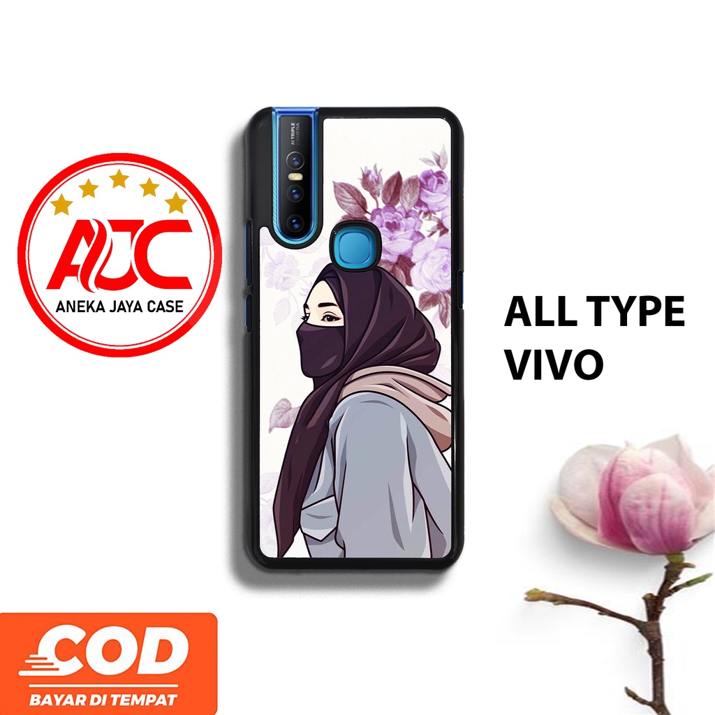 Case VIVO V15 V17 V19 V20SE V21 Motif HIJAB Casing Hardcase Casing Softcase Aneka jaya case Aneka ja