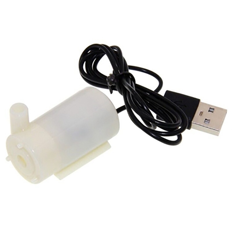 &lt; E2id &amp; &gt; Pompa Air Submersible DC Motor Mini Usb Untuk Akuarium Ikan