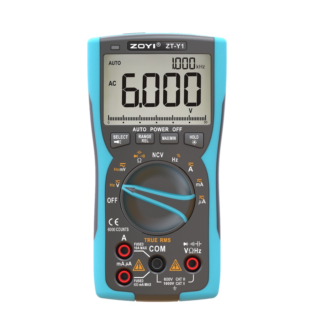 ZOYI ZT-Y1 Digital Multitester AC/DC Voltage Resistance Capacitance