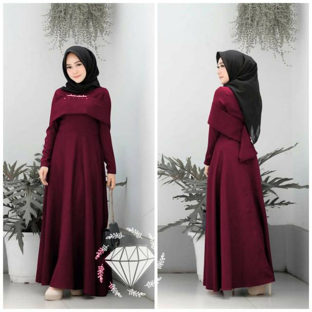 30+ Ide Keren Model Baju Gamis