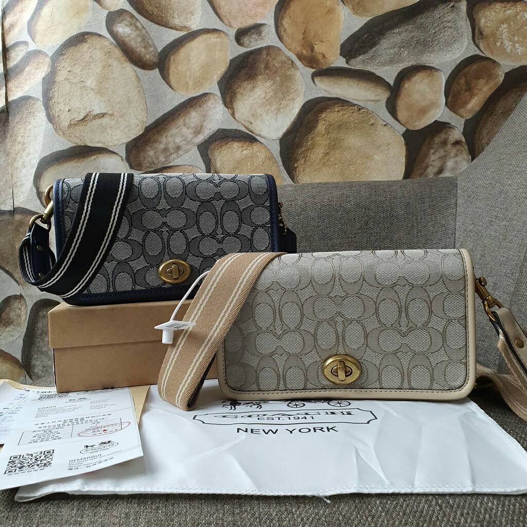 Coach* Hayden Foldover Crossbody Signature AP2118 (Pls baca deskripsi lengkap)