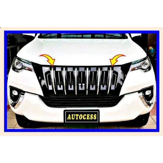 Grill All New Fortuner Model Apollo List Silver