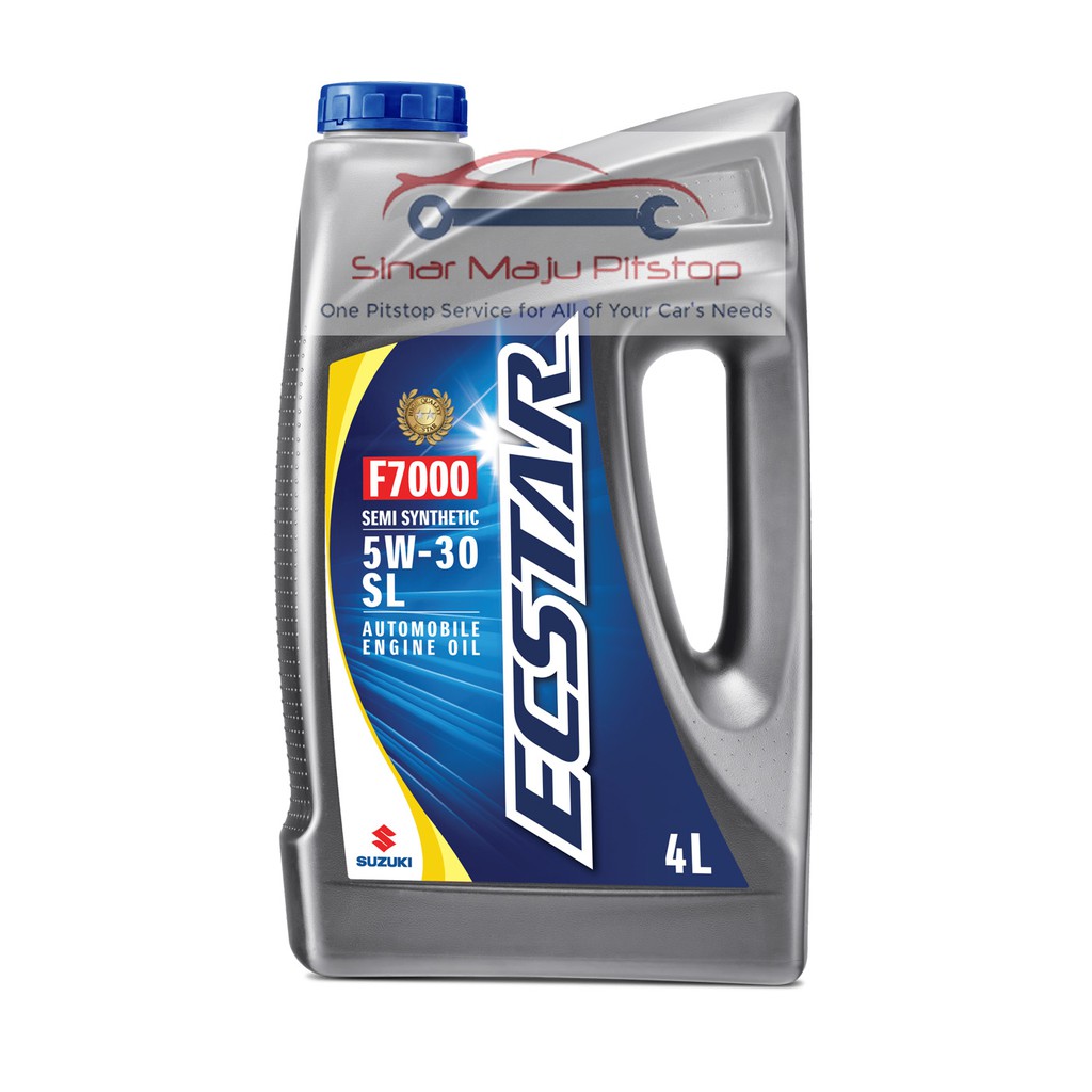 Suzuki Genuine Oil SGO ECSTAR 5W-30 SYNTHETIC - Pelumas Oli Mesin Mobil Bensin 4 Liter Original