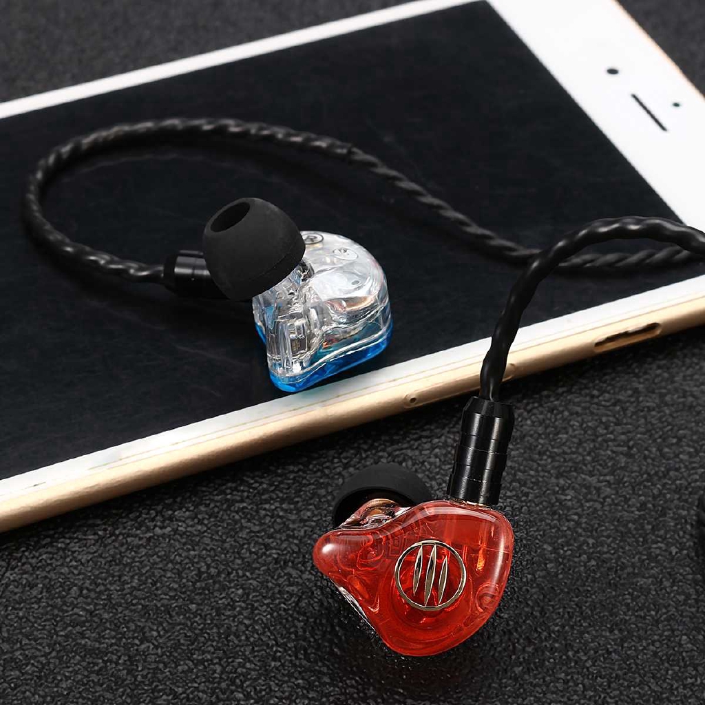 BGVP DS1 Noise Canceling Headphone Hifi DJ Hybrid Technology In Ear Monitor High Fidelity MMCX Earphone