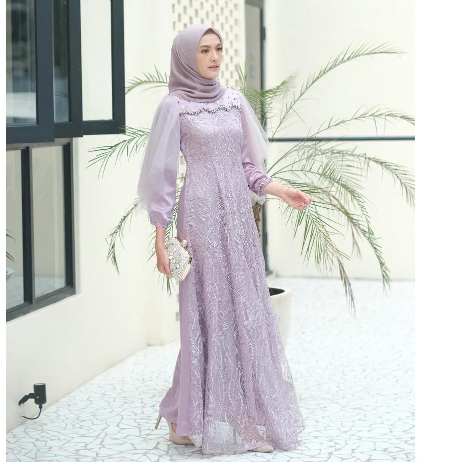 Terlaris BAJU GAMIS BATIK COUPLE GAMIS BROKAT KONDANGAN DRESS BURKAT BORKAT TILE BATIK MUSLIM WANITA