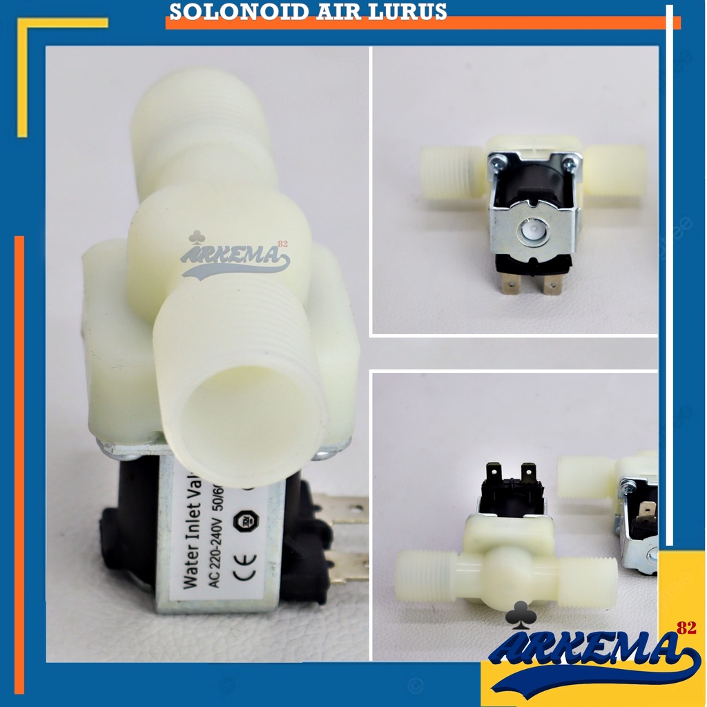 SOLONOID VALVE AIR LURUS 220V | WATER INLET VALVE AC 220 - 240 V / SLONOID LURUS