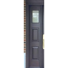 Pintu kecil + kusen pintu kayu kamper