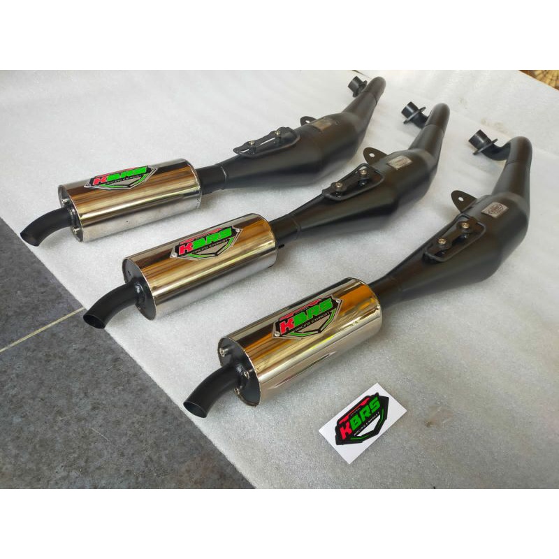 KNALPOT FIZR,F1ZR,FIZ,FORCEONE,ZIGMA PERUT HITAM TAMENG KBRS