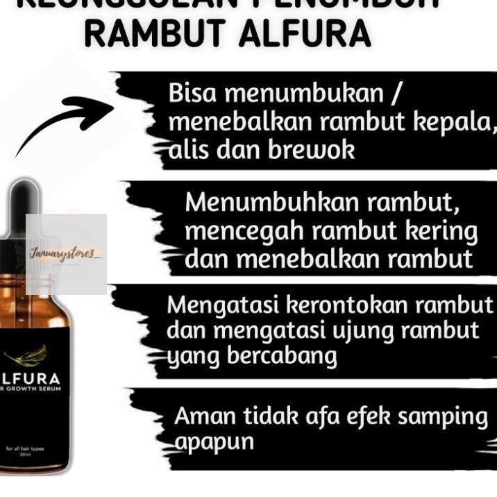 ✷ TOP NO 1 SERUM PENUMBUH RAMBUT ALFURA [ BISA ] ➴