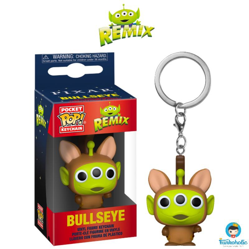 Funko Pocket POP Keychain Disney Pixar Alien Remix - Bullseye