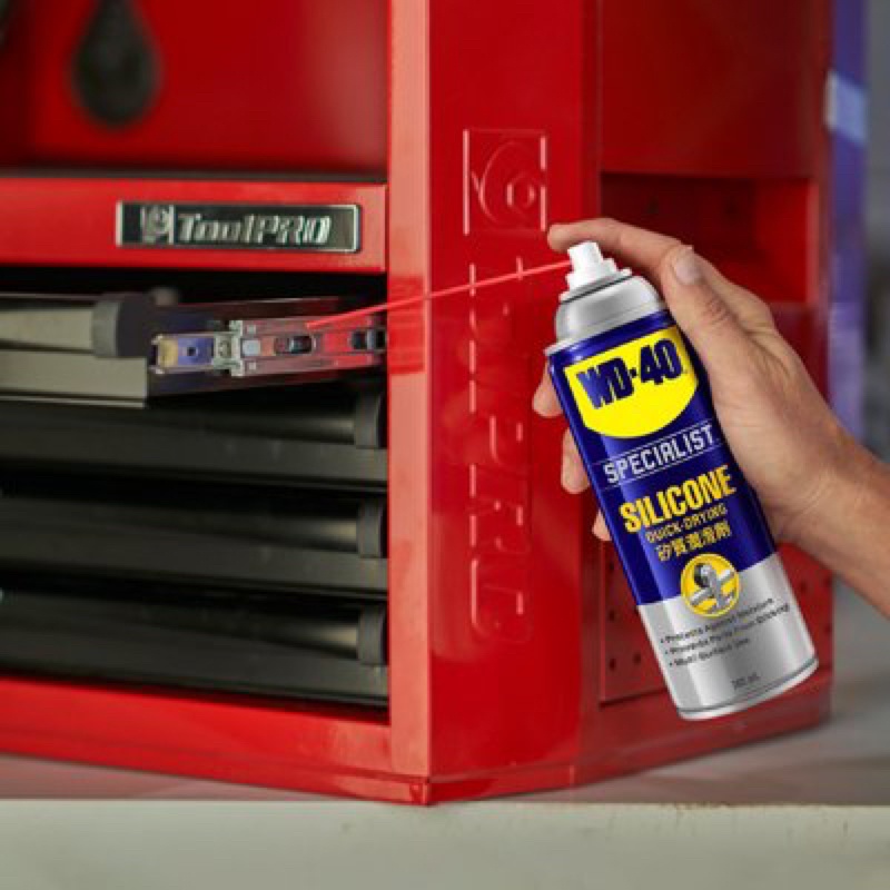 WD-40 Specialist silicone/karet PASANGAN YANG SEMPURNA UNTUK MELUMASI &amp; MELINDUNGI BAGIAN KARET