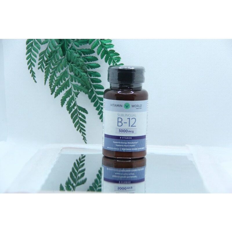 Vitamin B-12 5000 mcg. Sublingual