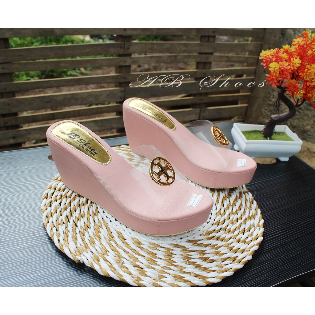 Wedges Wanita Trendy Sandal Wanita Kekinian