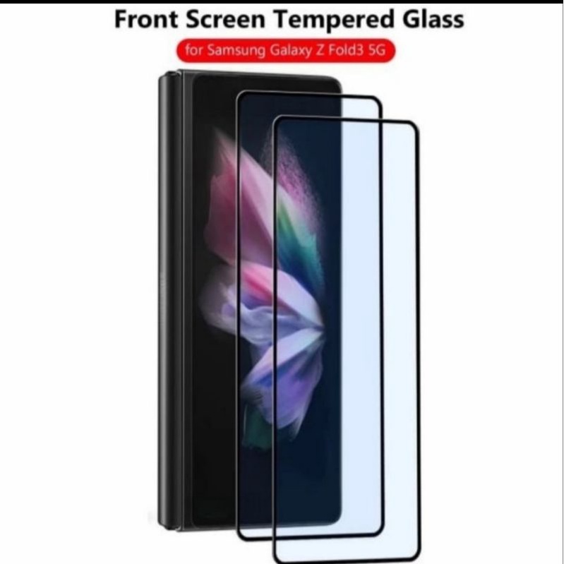 Samsung Z FOLD 4 5G tempered glass anti gores kaca clear bagian depan