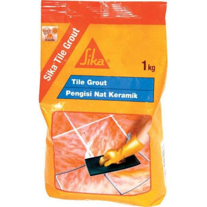 SEMEN WARNA PENGISI NAT SIKA TILE GROUT 1KG