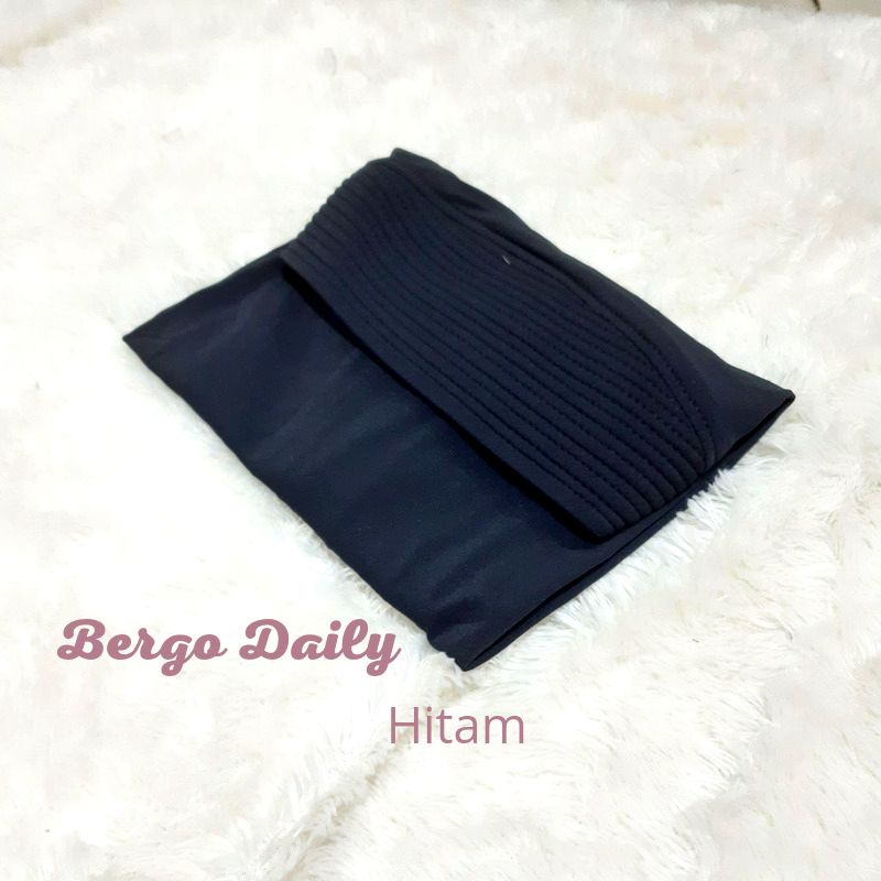 Bergo Daily Hijab Oval Hamidah Kerudung Slup Pet Spandek Zoya