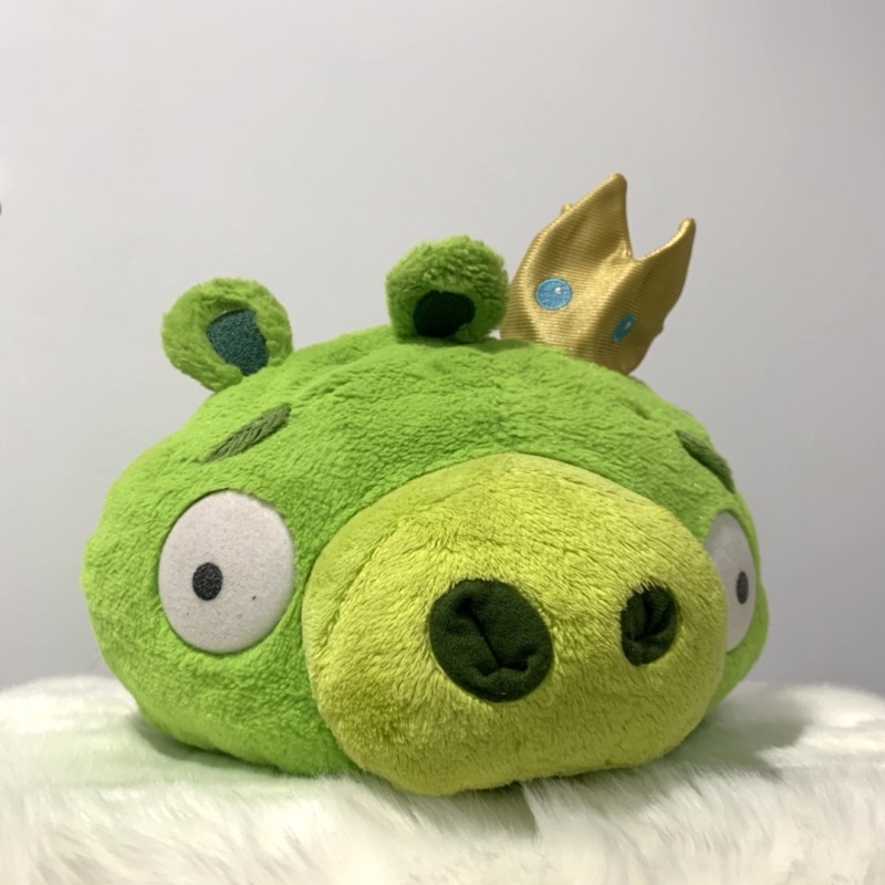 boneka pig Angry Birds / boneka babi hijau / boneka pig