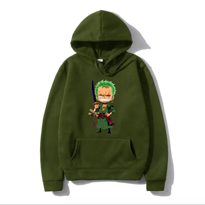 COD/DS/SWEATER HOODIE ZORRO ONEPIECE (M-L-XL-XXL)