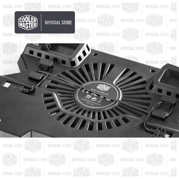 Cooler Master Notepal X3 Silent Fan Laptop Cooling Pad