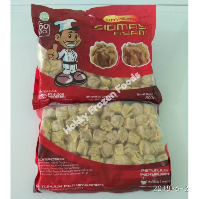 

Siomay Ayam Umiami isi 60 pcs