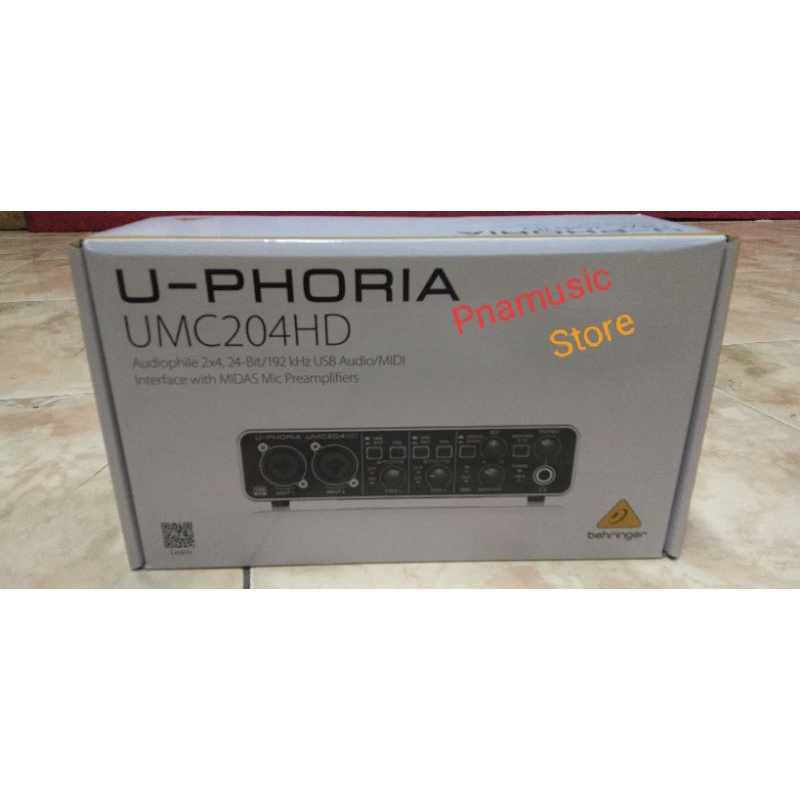 Audio Interface Behringer UMC 204 HD
