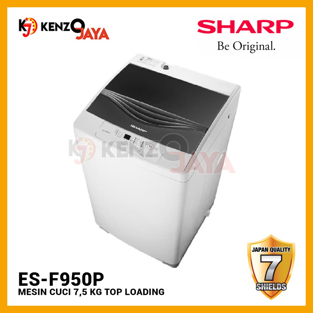 Mesin Cuci 1 Tabung 7,5 Kg SHARP ES-F950P
