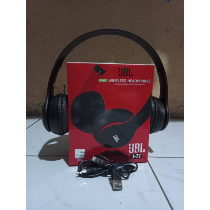 Headphone j77 suara ngebas