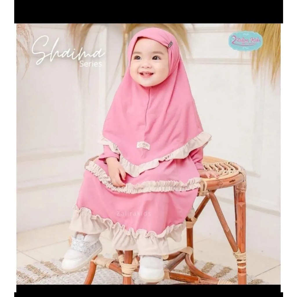 Baju Anak Bayi Perempuan Shafira Gamis Anak Perempuan Shaima Zalira Kids Baju Muslim Anak Perempuan Setelan Anak Perempuan