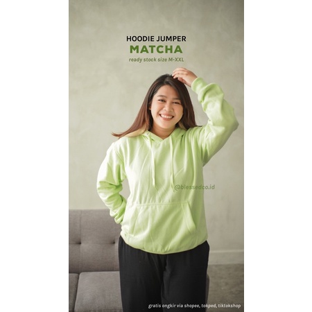 Hoodie Jumper Matcha